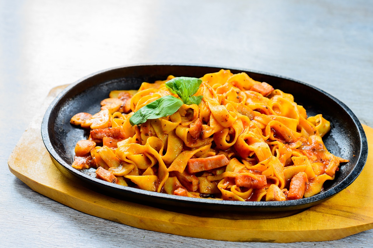 Pasta with guanchale